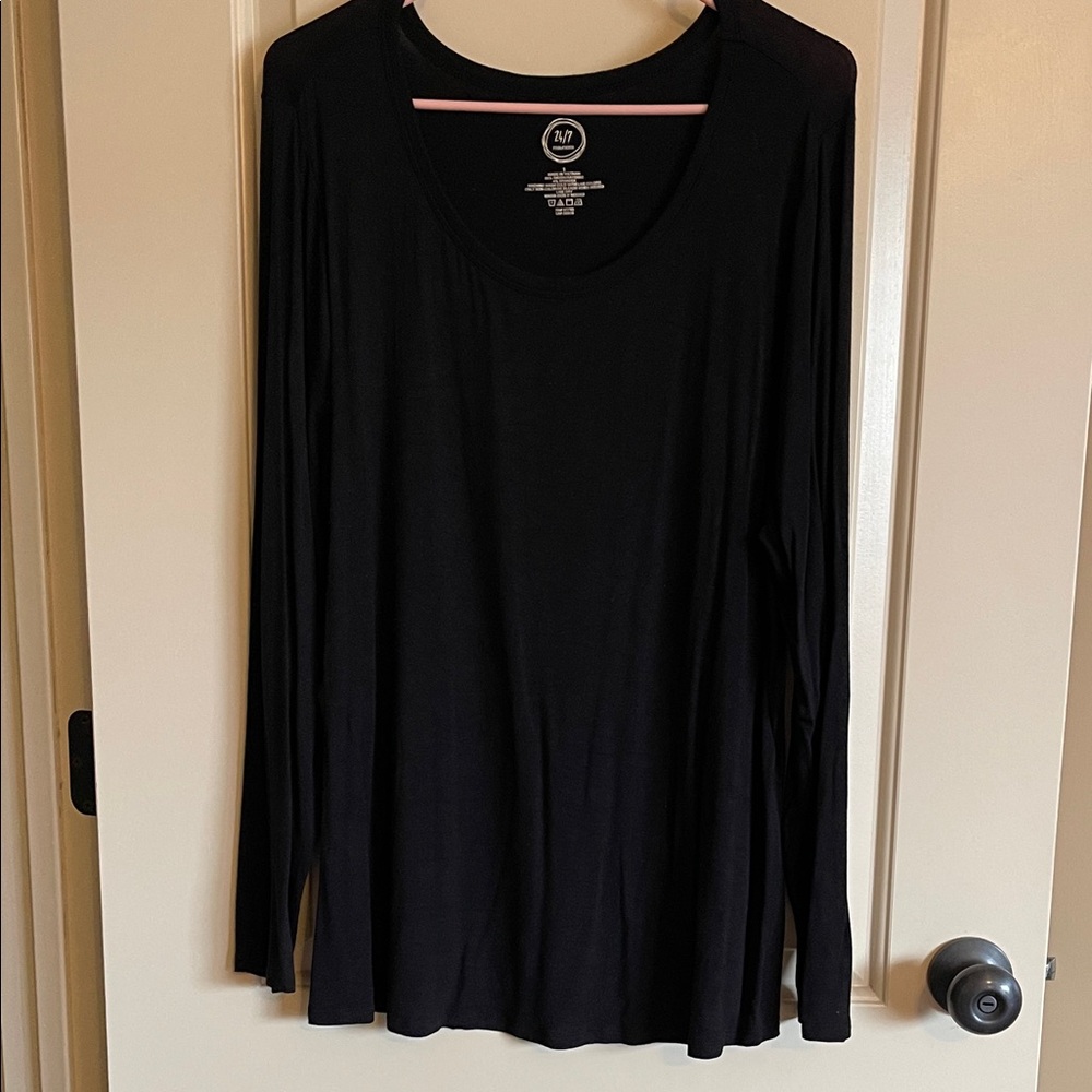 Maurices Elegant Black Long Sleeve Tee